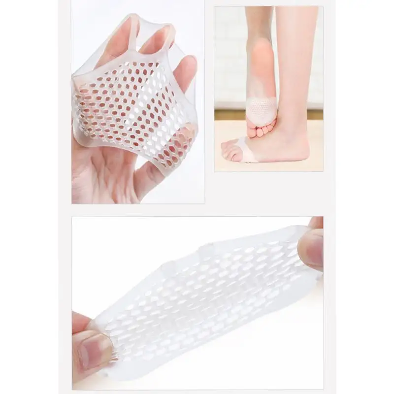 1 пара гелевых вставок для разделения пальцев стоп|Инструмент ухода за ступнями| |