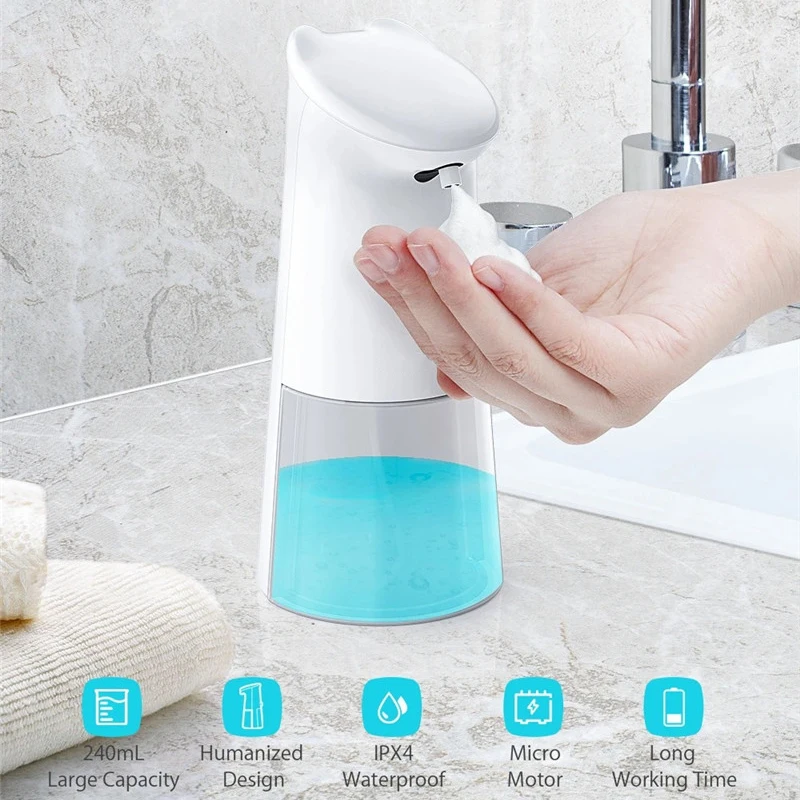

Automatic Induction Foam Soap Dispenser Smart Sensor Disinfection Antibacterial Hand Sanitizer Non-contact Auto Foaming Machine