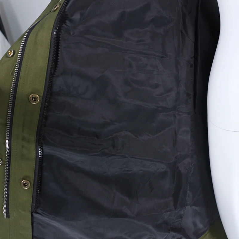 Длинная Водонепроницаемая парка OFTBUY с подкладкой из меха и меховым воротником