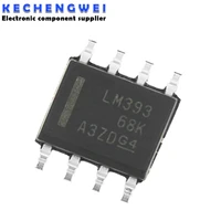 10pcs lm393 sop8 lm393dr 393 sop 8 sop smd new and original ic chipset