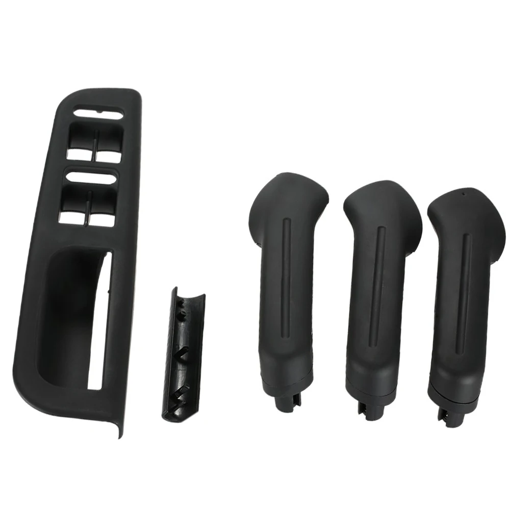 Car Master Window Switch Control Panel Trim Bezel 3 Interior Door Grab Handle Sets for Jetta Bora Golf 4 MK4 2002-2007 Durable | Автомобили