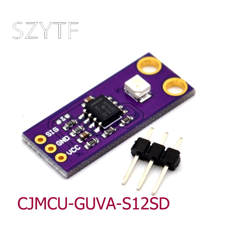 CJMCU GUVA S12SD Солнечная интенсивность ультрафиолетового излучения сенсор|sensor|sensor