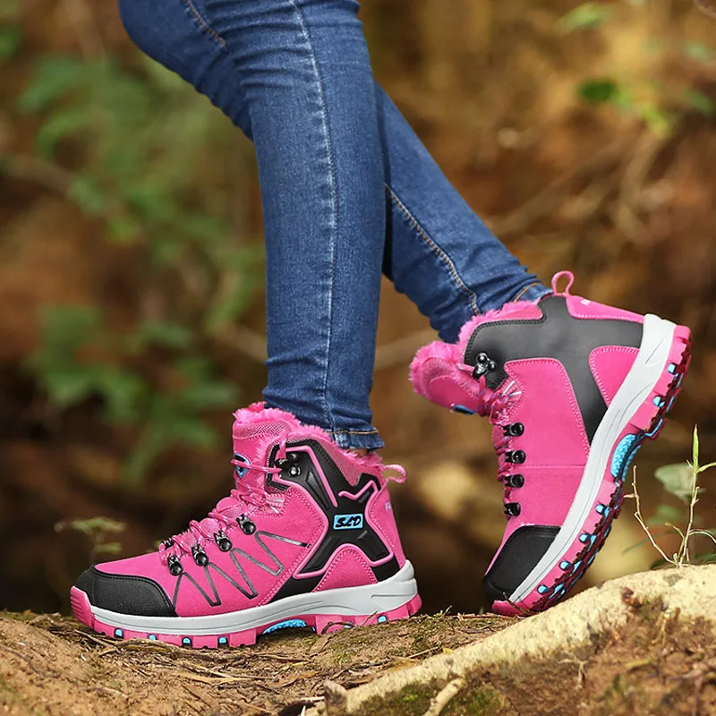 Outdoor Hiking Boots Women Trail Trekking Shoes Woman Mountain Walking Climbing Shoes Women Botas Senderismo Mujer Treking 2021