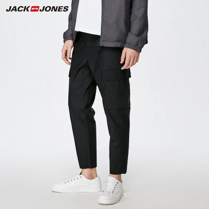 JackJones men's Casual cargo Ankle-length Trousers Basic Menswear pants 219214538 | Мужская одежда