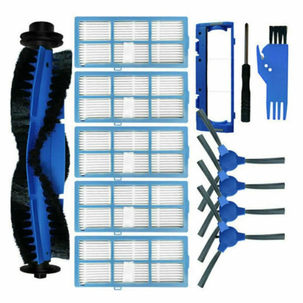

13Pcs Side Brushes For Bagotte BG600 BG700 BG800 Robot Vacuum Cleaner Replacement Main Side Brush Filter Kits