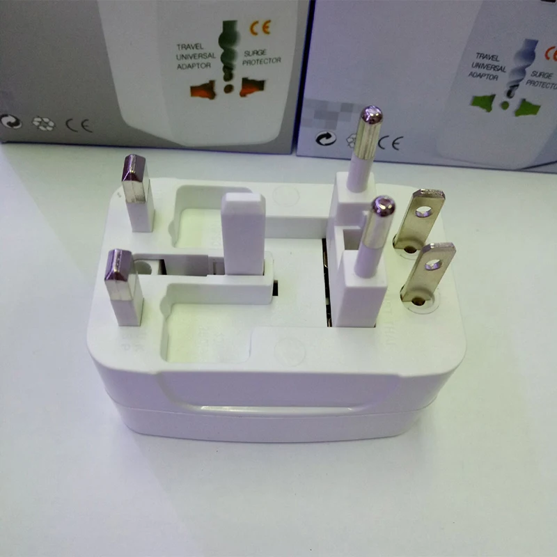 

Universal Travel Adapter Multi-Plug Charger Global Conversion Charger Multi-Function Power With Port Converter EU UK US AU Plug