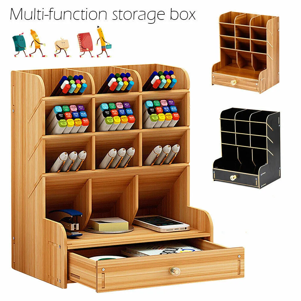 Ящик для хранения карандашей контейнер настольный органайзер аксессуары стойка