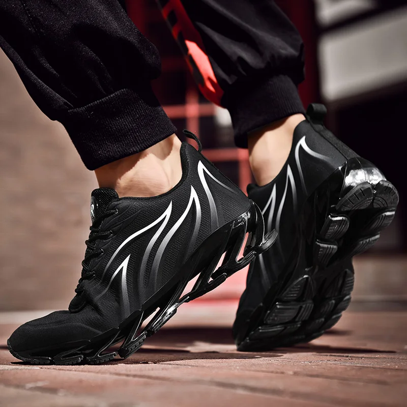 

NEW Men Running Shoes Blade Cushioning Sport Male Sneakers Breathable Zapatillas Hombre Deportiva Outdoor Walking Jogging Shoes