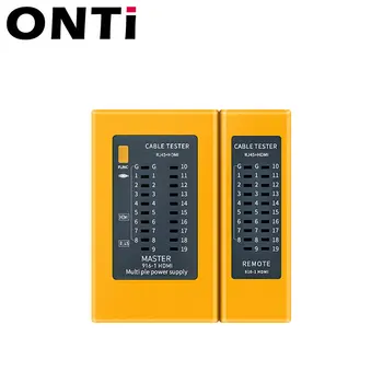 ONTi Network Cable Tester Wire Line Finder Multifunction Industrial Control Elements for RJ45 RJ11 HDMI 3