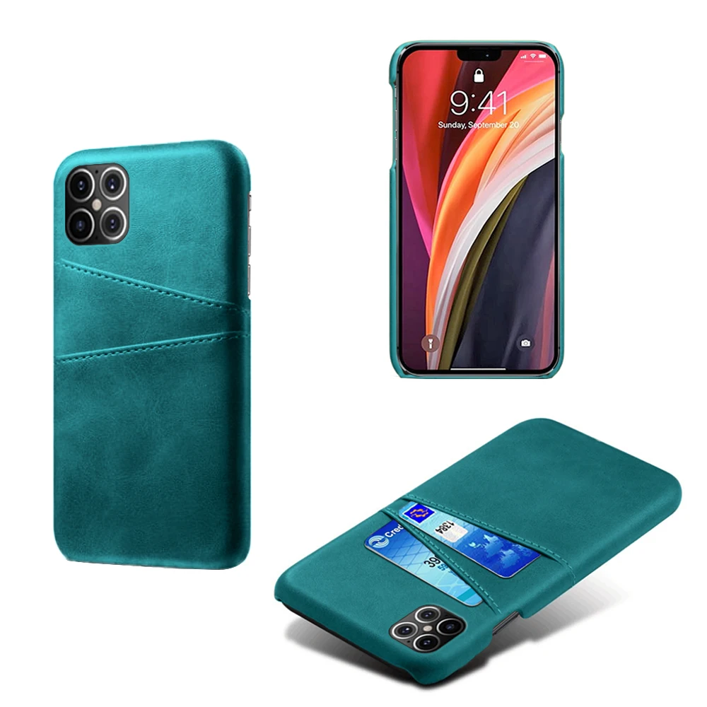

Card Slots PU Leather Case for IPhone 12 Pro Max Shockproof Shell Funda Business Case for IPhone 12 Pro Max