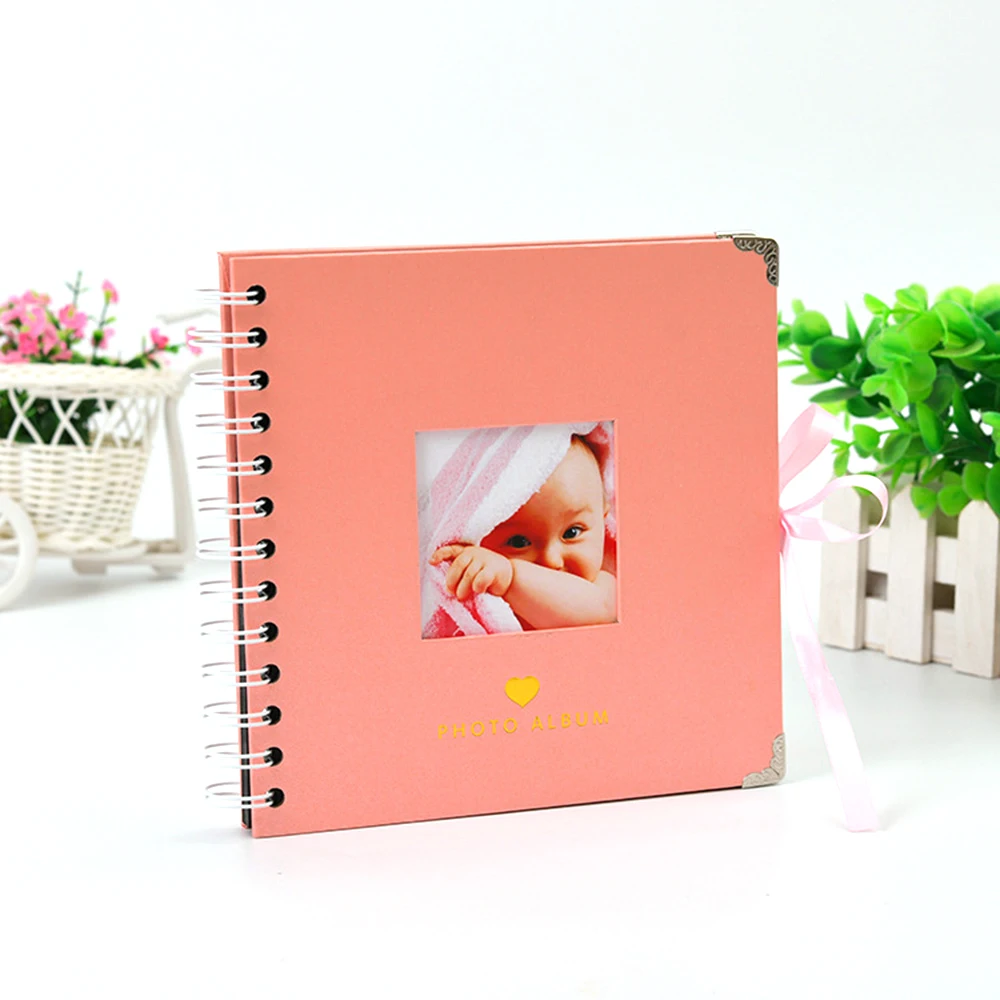 20 листов DIY альбом ручной работы Альбом для скрапбукинга фотоальбом шелковая