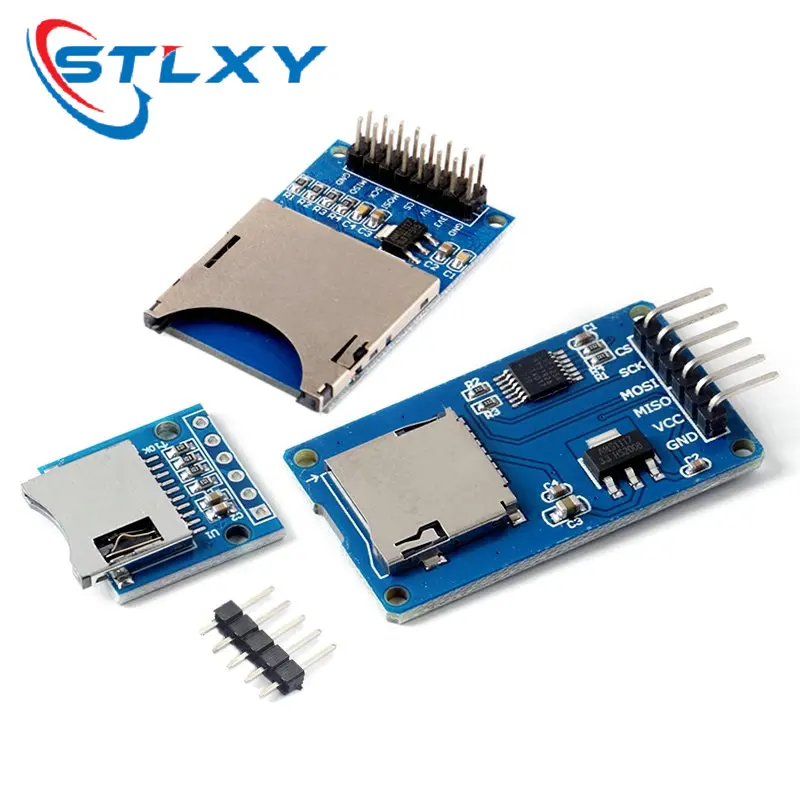 SD-адаптер карта расширения памяти Micro SD TF защитный модуль SPI для Arduino - купить по