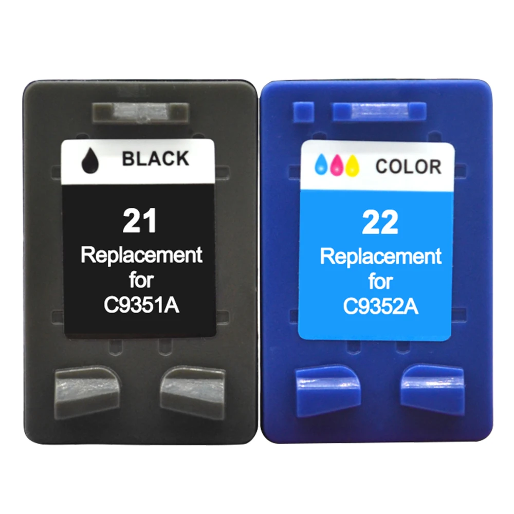 YC 22XL триколор совместимый с HP 22 XL Deskjet F2120 F2280 F390 F4180 F335 F375 F4190 D1460 PSC 1415 Officejet 4355 -