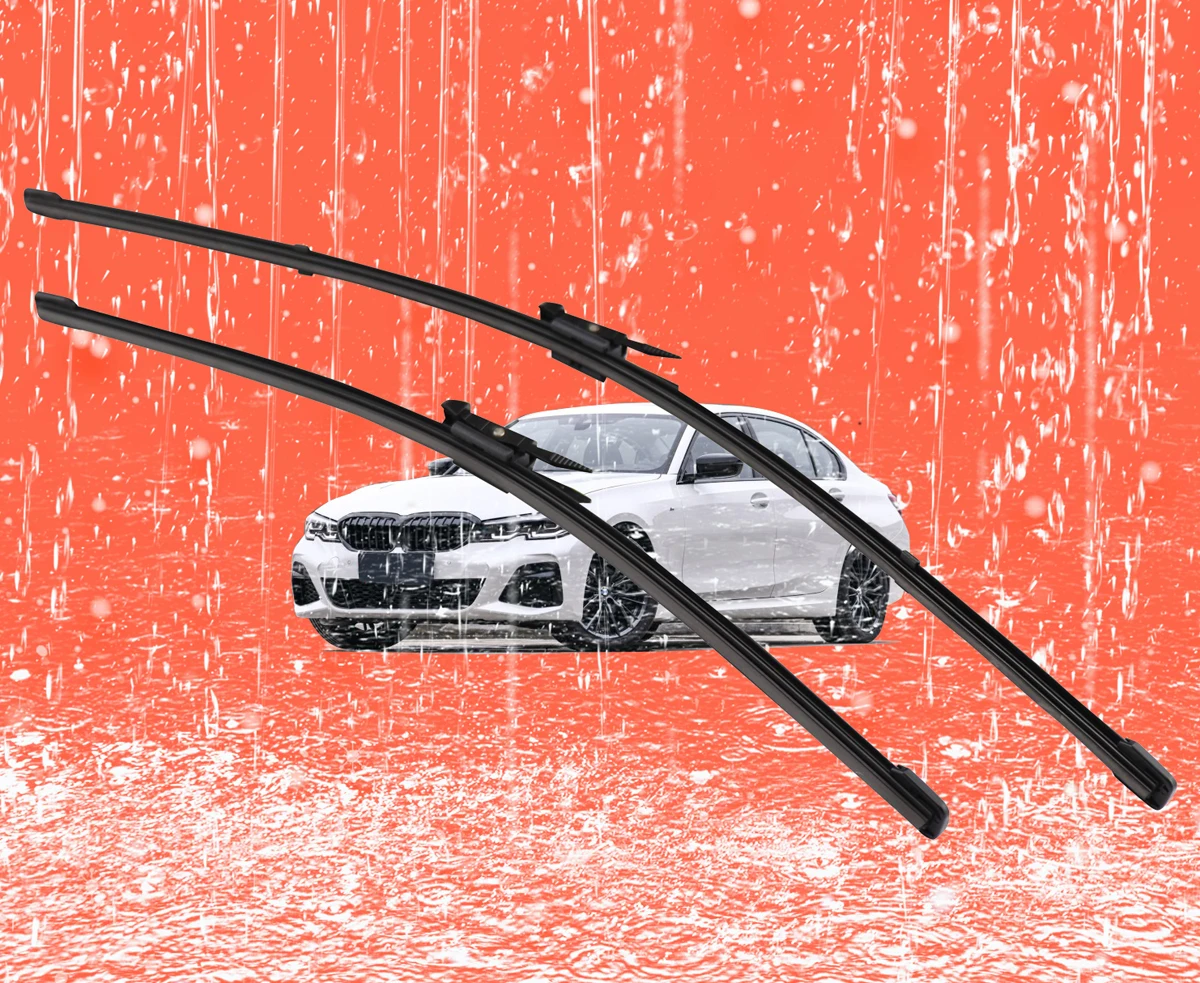 2 шт. переднее лобовое стекло безщеточные стеклоочистители Набор 24 &quot+ 18&quot
