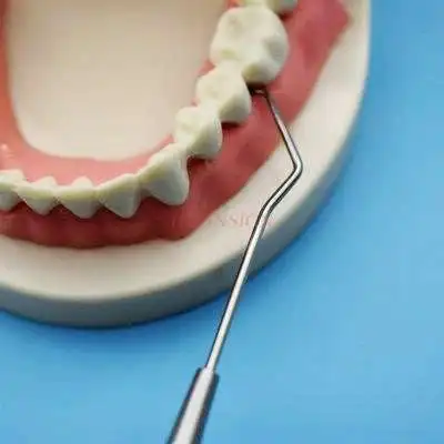 Зубочистка из нержавеющей стали 304 портативный металлический крючок инструмент