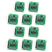 10pcs current to voltage signal module 4 20ma to 0 5v linear conversion transmitter