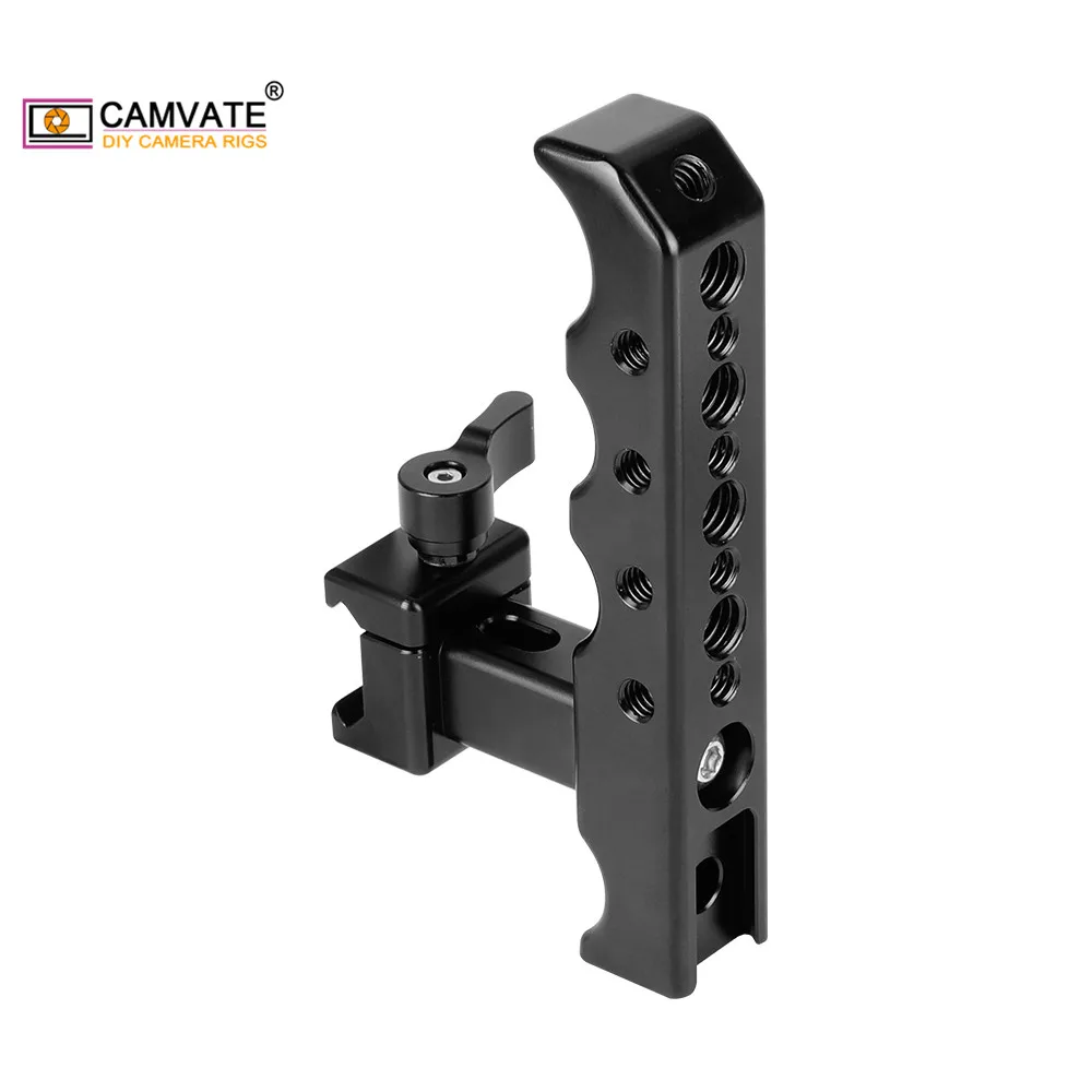 CAMVATE Quick Release НАТО сверху сыр ручка с 1/4 &quot 20 &amp 3/8&quot 16 монтажными отверстиями и
