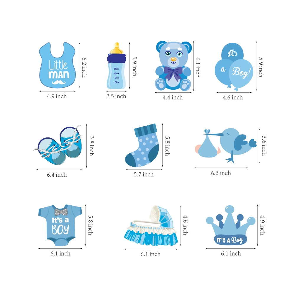 Украшение для вечеринки в честь Дня рождения ребенка 20 шт.