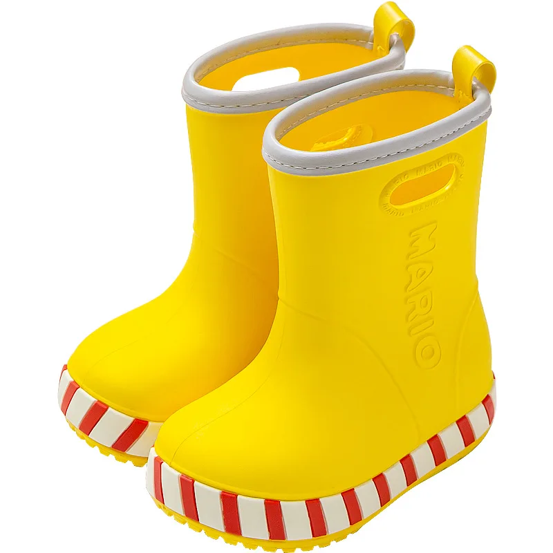 

New Fashion Classic Children's Shoes EVA Rubber Kids Baby Cartoon Shoes Water Shoes Waterproof Rain Boots Baby Water Shoes