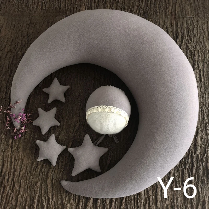 Newborn Photography Props Moon Pillows Stars Baby Shoot Studio Accessories Creative Posing Cushion Mat | Детская одежда и обувь