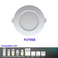 fut068 6w led downlight ac100 240v dimmable rgbcct compatible fut098fut088fut092fut095fut096b8b4t4b3t3b0