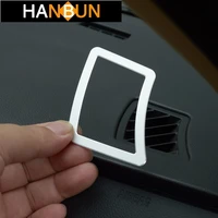 car styling air conditioner outlet decoration frame cover trim for bmw 5 series e60 2006 10 interior dashboard air vents sticker
