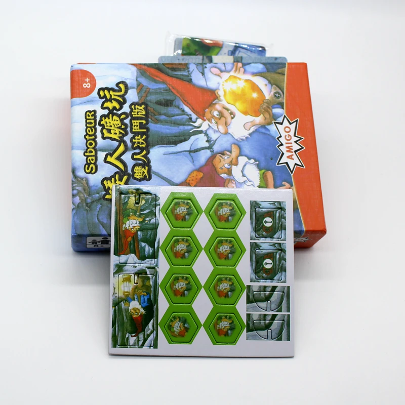 Диверсант Дуэль для 2 игроков Настольная игра Карточная Семья вечерние вывеска