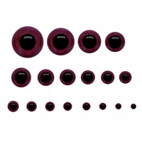 100pcslot wholesale 8 20mm brown color plastic safety eyes for toys teddy bear doll multicolor plush animal diy doll eye
