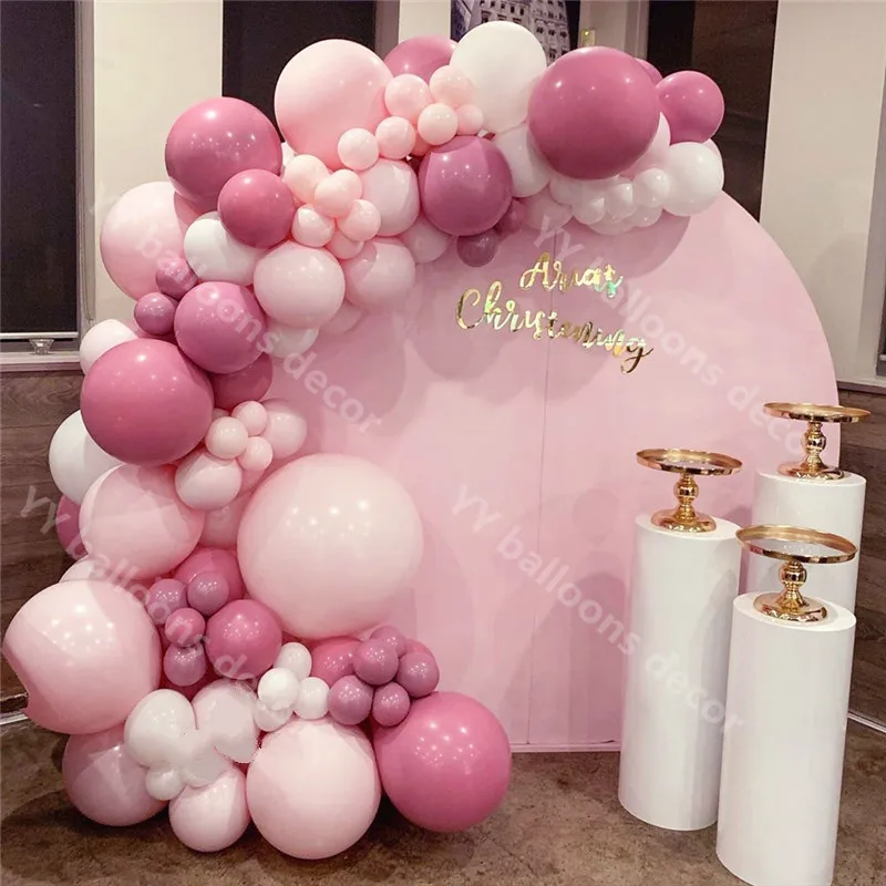 Гирлянда сделай сам 1 комплект в стиле ретро персиковый розовый Globos для детей