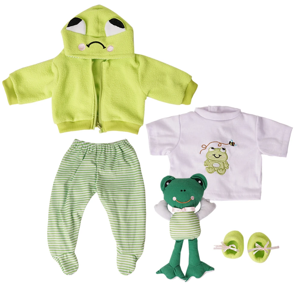 

Reborn Doll Clothes Baby Toy Acccessories Dolls Outfit for Newborn Boy 50-60cm Baby Doll Clothing Boy Girl Playmate High Quality
