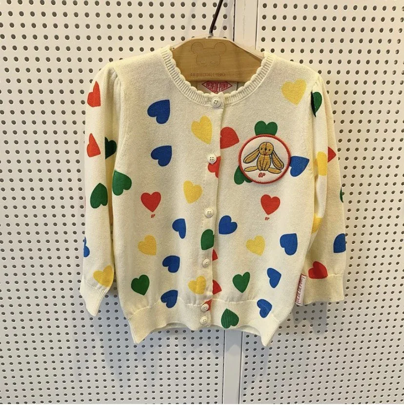 

2021 Bebe Brand Kids Sweater for Boys Cute Dog Print Sweatshirts Baby Child Cotton Fashion Sport Outwear Tops Clothes Spring