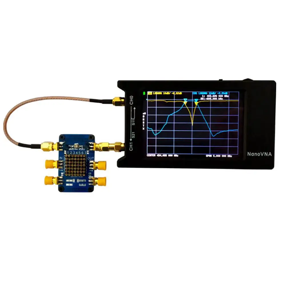 MeterMall RF Demo Kit for NanoVNA VNA Test board Vector Network Filter Attenuator | Инструменты