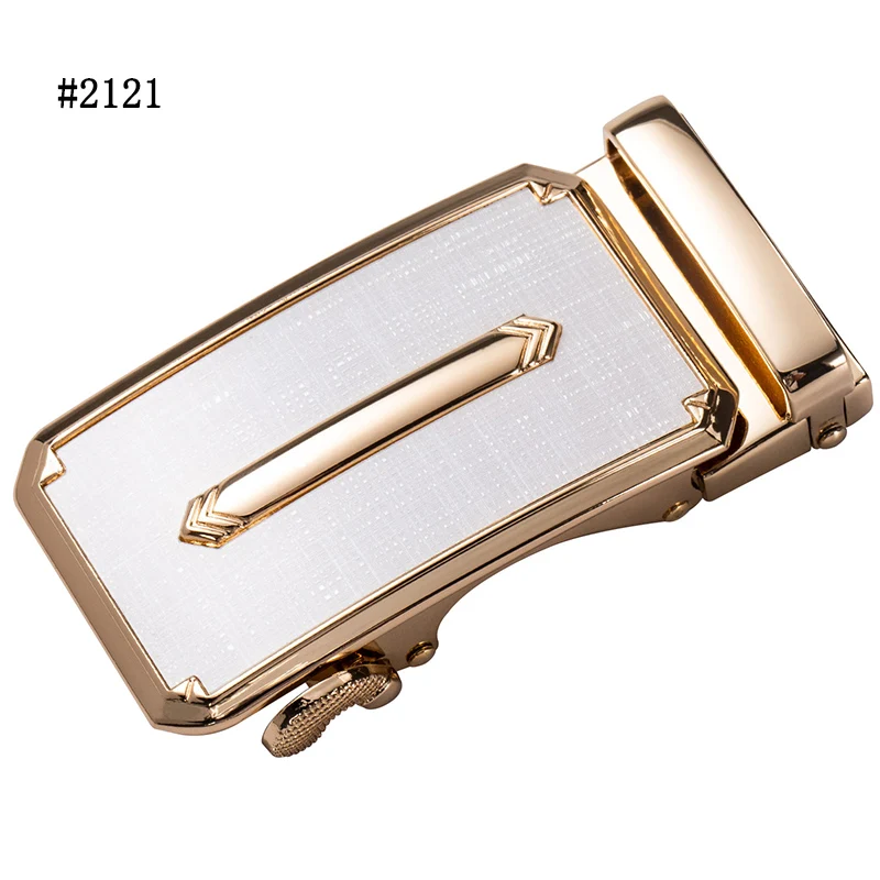 Автоматическая пряжка для ремня из сплава Ширина 3 5 см Мужская Роскошная золотая
