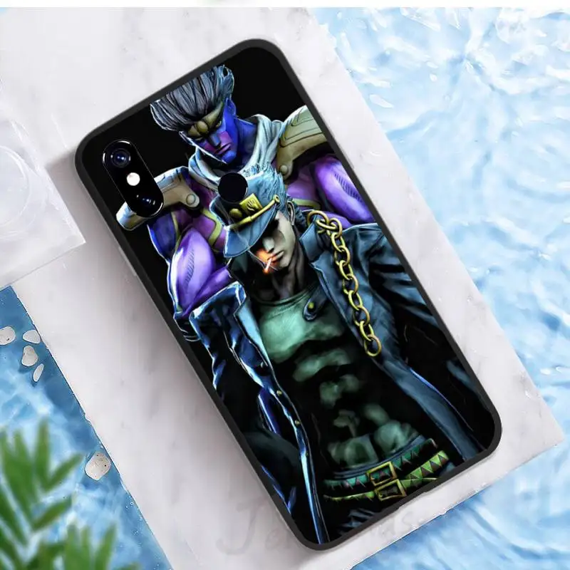 

Jotaro Kujo Jojo's Bizarre Adventure Phone Case For Xiaomi Redmi note 7 8 9 pro 8T 9A 9S Mi Note 10 Lite pro