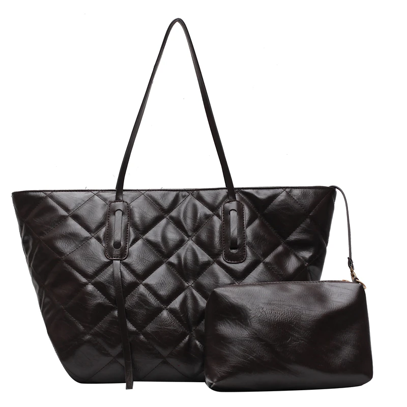 

High Capacity PU Leather Crossbody Bags For Women 2021 Winter Large Shoulder Handbags And Purses Female Totes Lady Hand Bag