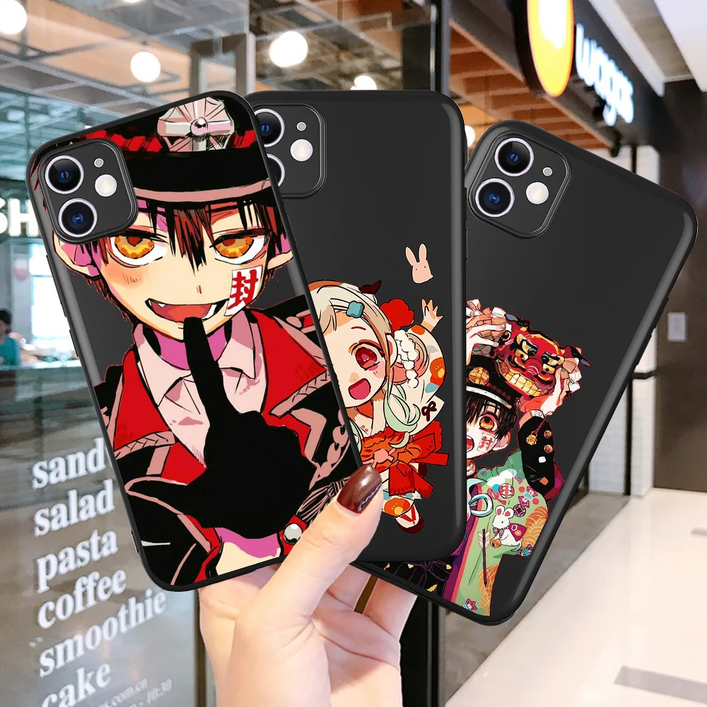 

Hot Jibaku Shounen Hanako Kun Toilet-bound cartoon for IPhone 12 Pro Max 5 6 6S 7 8 SE 2020 Plus X XS XR 11 Pro Max Phone Case
