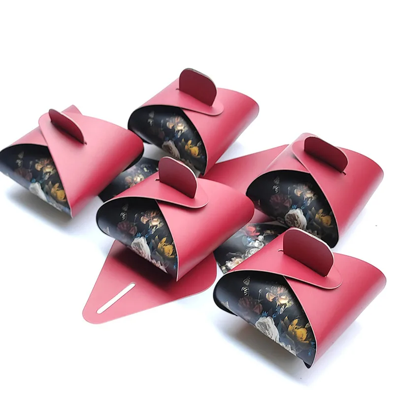 With Handles Chocolate Packaging Candy Box Sweet Gifts Bag Baby Shower Birthday Party Wedding Decorations