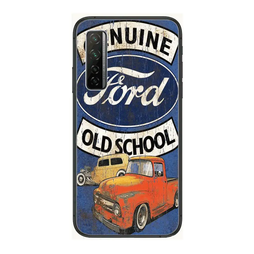 

Ford Phone Case Fordor Huawei Nova p10 lite 7 6 5 4 3 Pro i p Smart ZBlack Etui 3D Coque Painting Hoesje