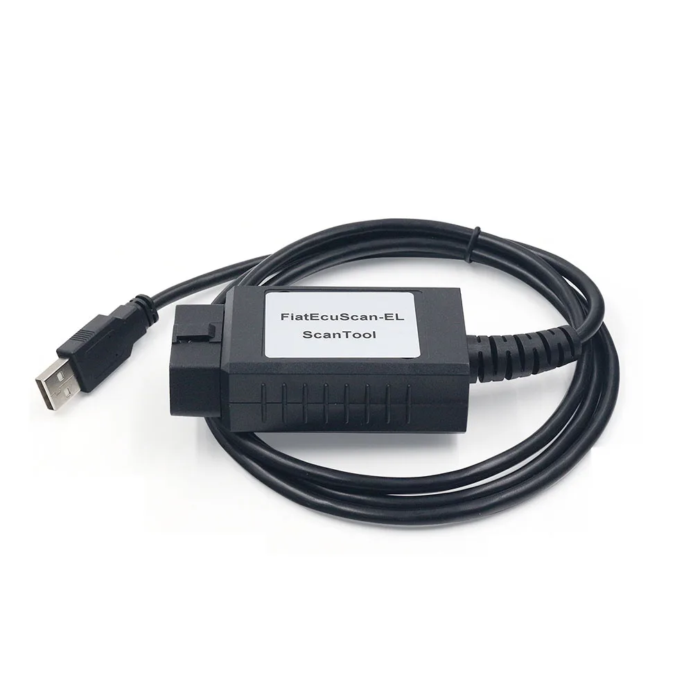 

High Quality For Fiat ECU Scan OBD OBD2 Connector Diagnostic Cable MultiECUScan Adapter For Fiat/Alfa Romeo/Lancia OBD2 Scanner
