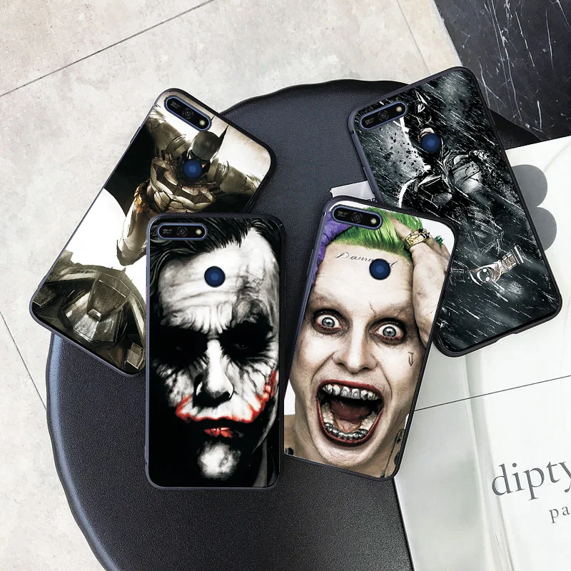Черный чехол ТПУ для huawei Honor 7A 5,45 7A Pro 5,7 7C ру 5,7 7C 5,99 чехол для телефона для Y5 Y6 Prime чехол Y5 Lite чехол-накладка