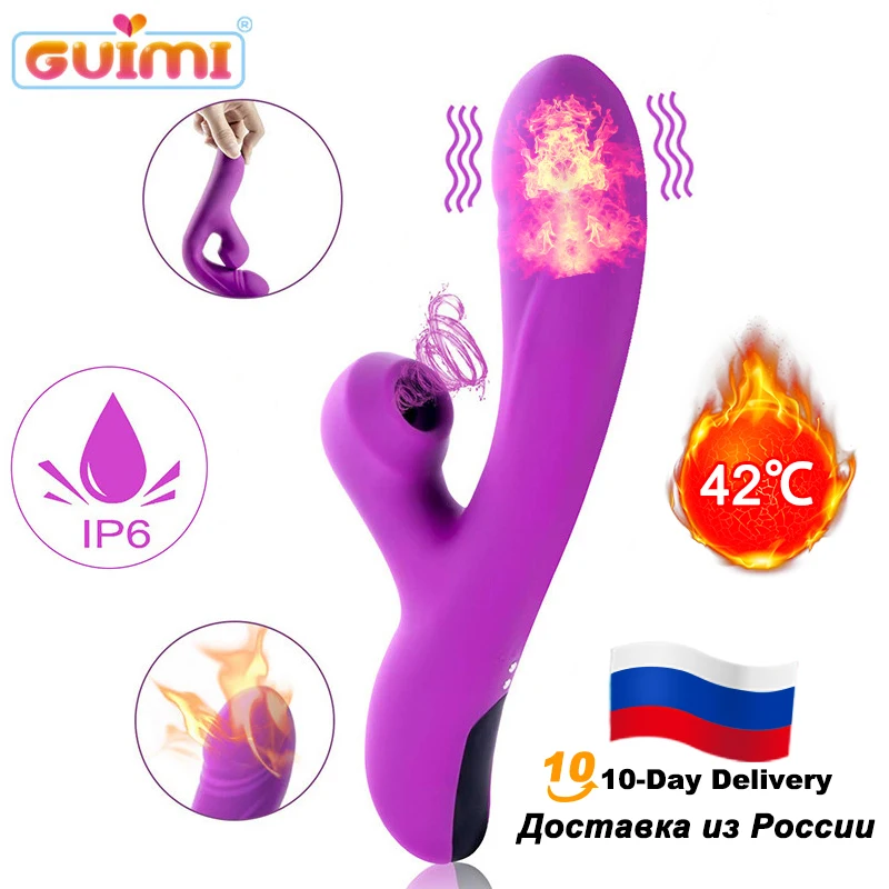 Нагревательный сосательный Вибратор Вагина Стимулятор клитора G spot Sucker