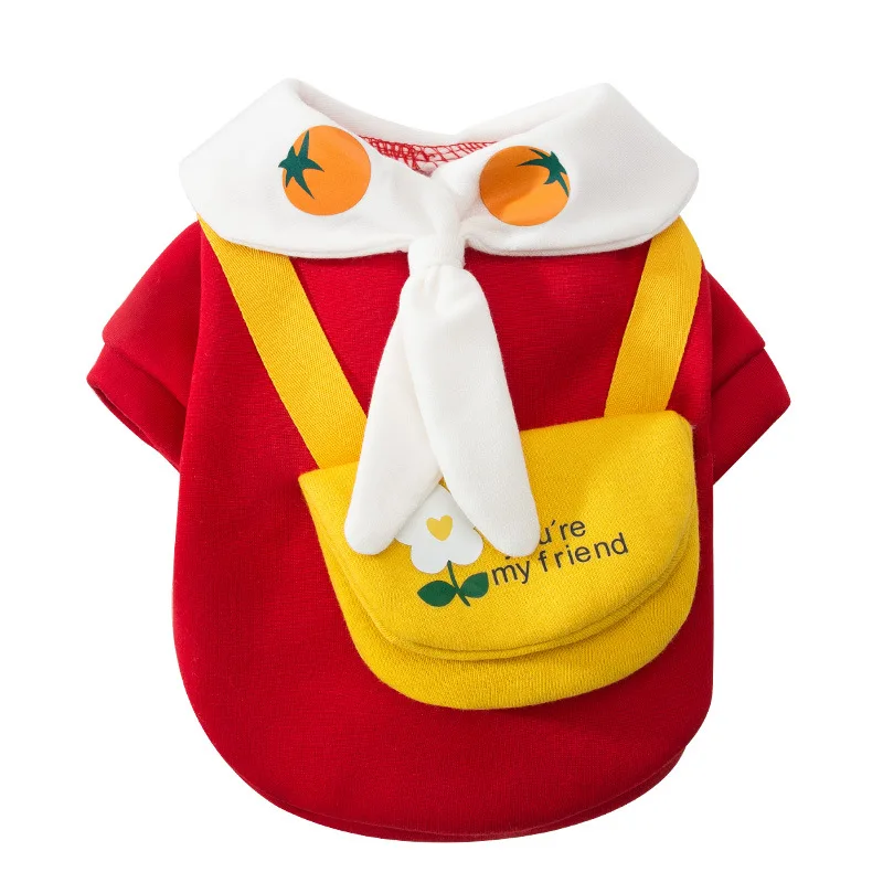 

Pet Clothes for Small Medium Dogs Cute Cartoon Two-legged Clothes Comfortable Soft Dogs Hoodies New Style Designer Dog Clothes