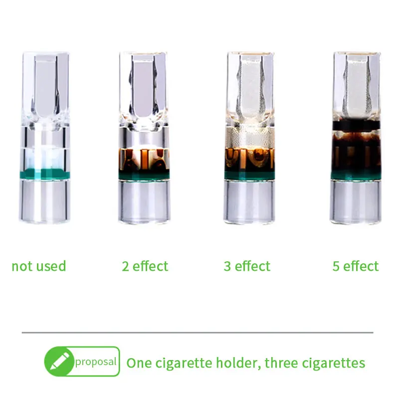 100 шт. набор сигарет табачный фильтр для курения одноразовый уменьшающий