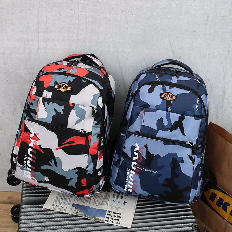 Дорожный камуфляжный рюкзак для ноутбука 14 дюймов водонепроницаемая дорожная