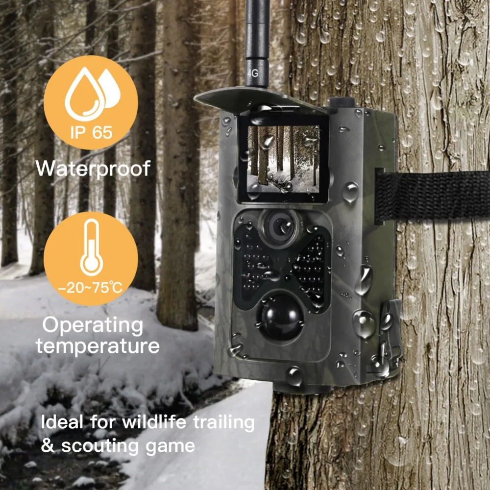SunTek 4G Trail камера IP65 фото ловушки 0 3 s охотничья ночное видение дикая Дикая для