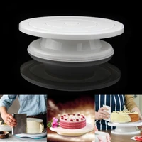 diy cake turntable baking mold cake plate rotating round cake decorating tools rotary table pastry supplies baking accessories