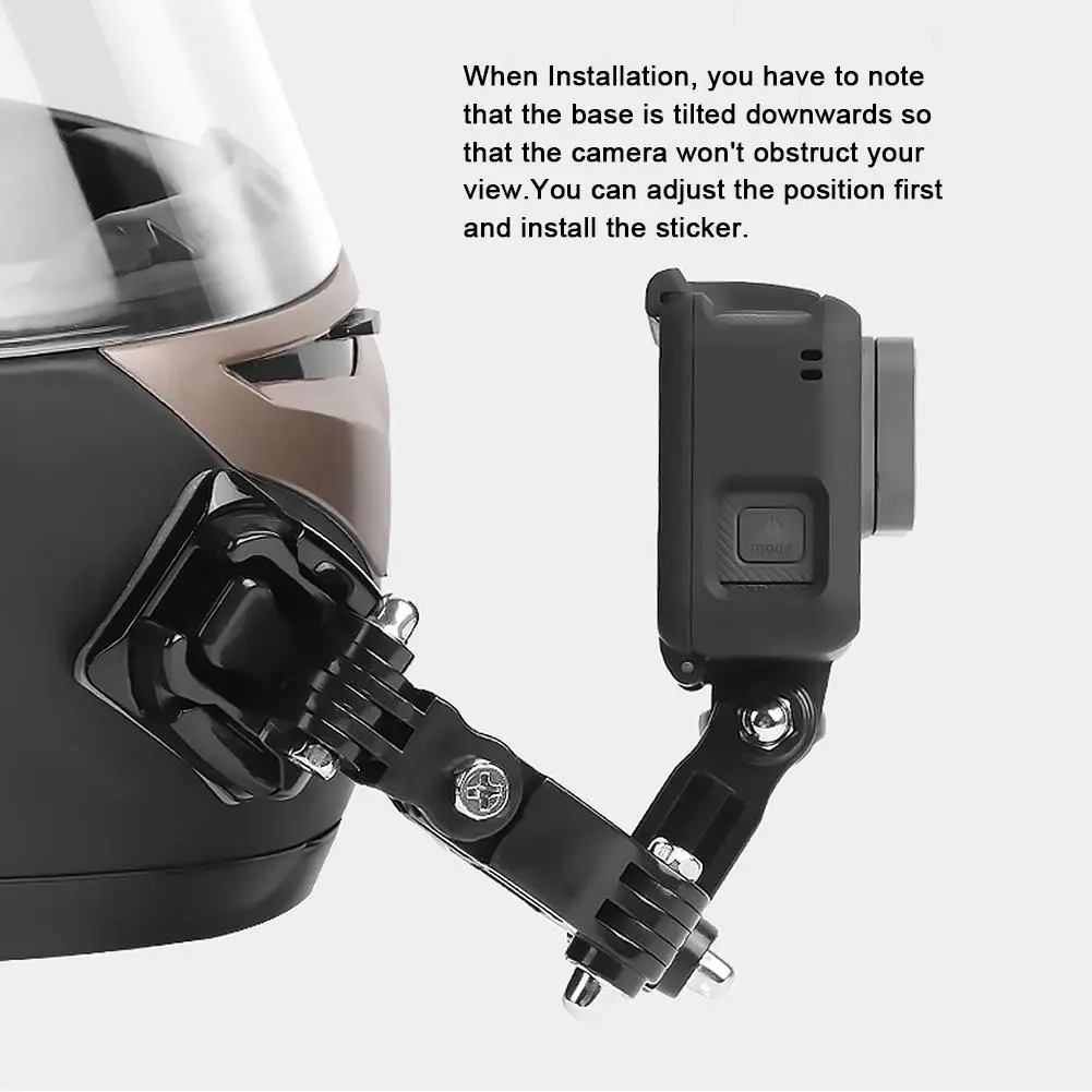 Клейкий Полнолицевой держатель для шлема и камеры Gopro Hero 6 5 4 3 | Электроника
