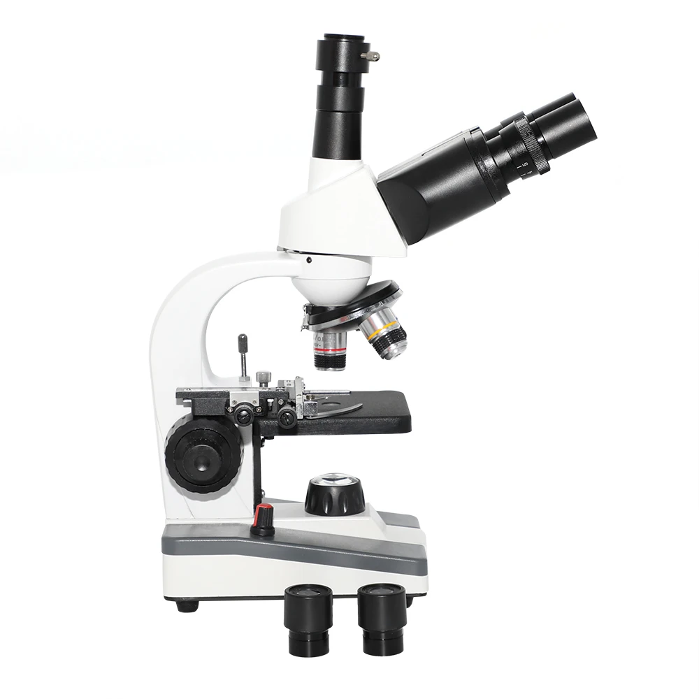 Trinocular 40X-640X Biological Microscopes Student Teaching Lab Microscope | Инструменты