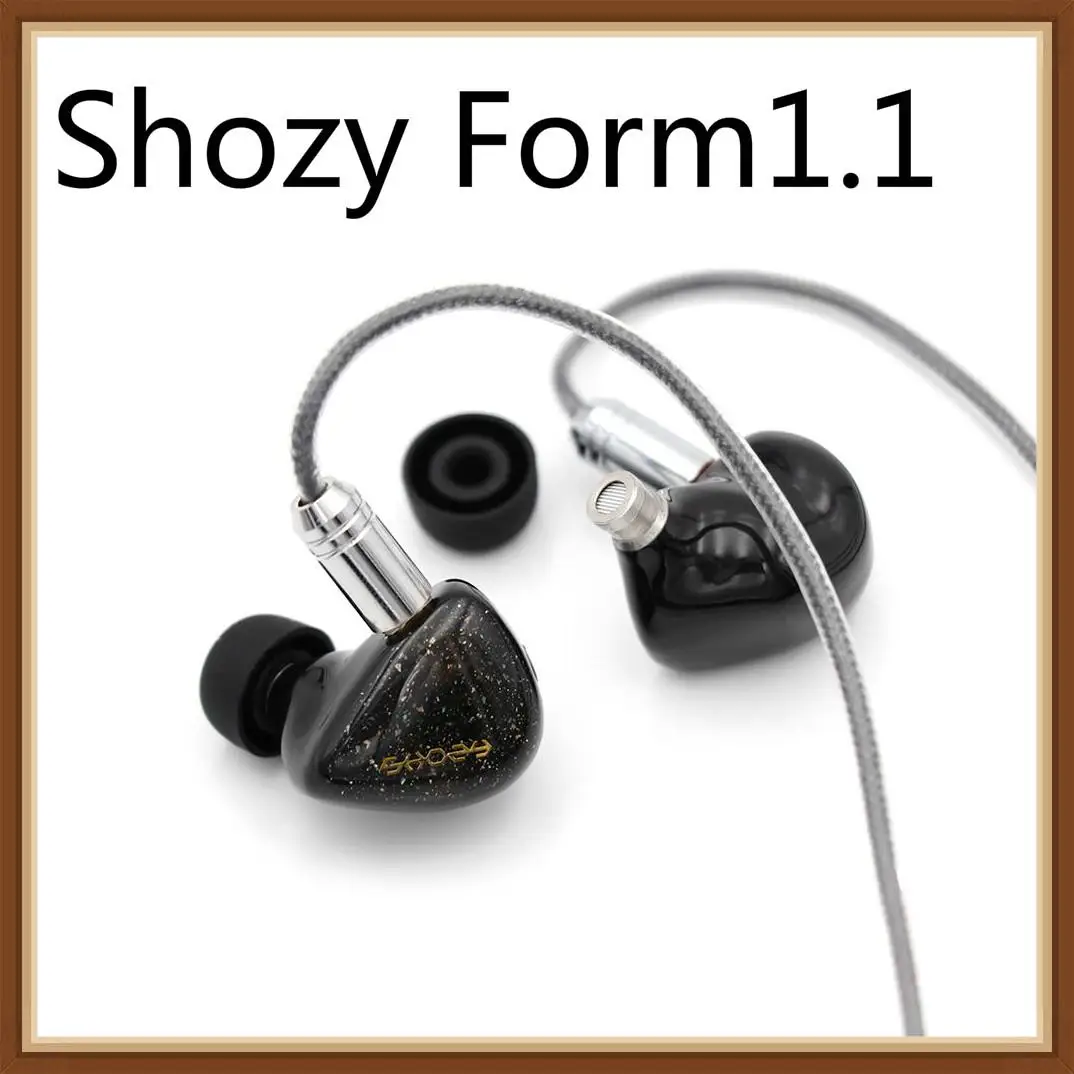 Наушники Shozy Form1.1 1BA + 1DD с двойным драйвером гибридные динамические Hi Fi наушники