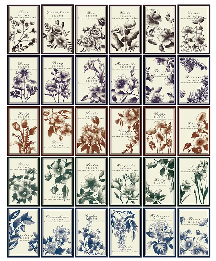 

143mmx93mm garden dream paper postcard(1pack=30pieces)